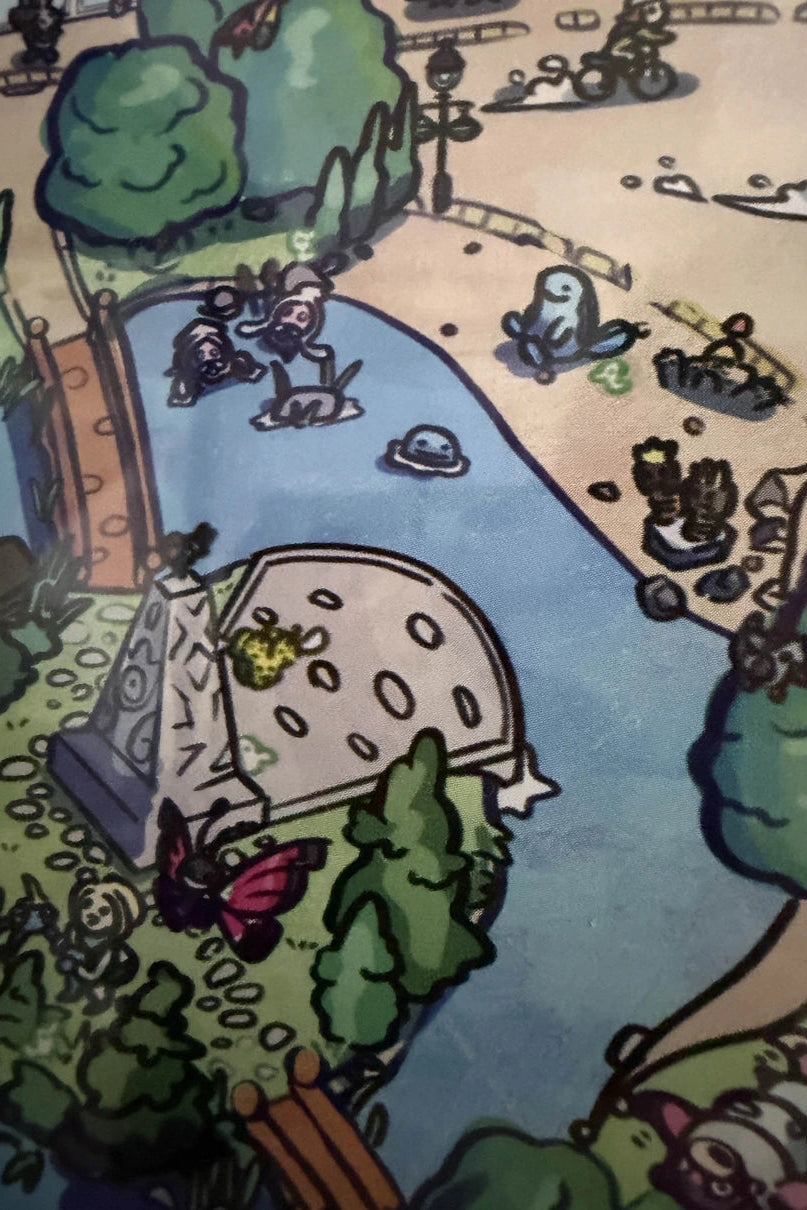 The City of Light - GLOW IN THE DARK Dark A1 Poster Art!