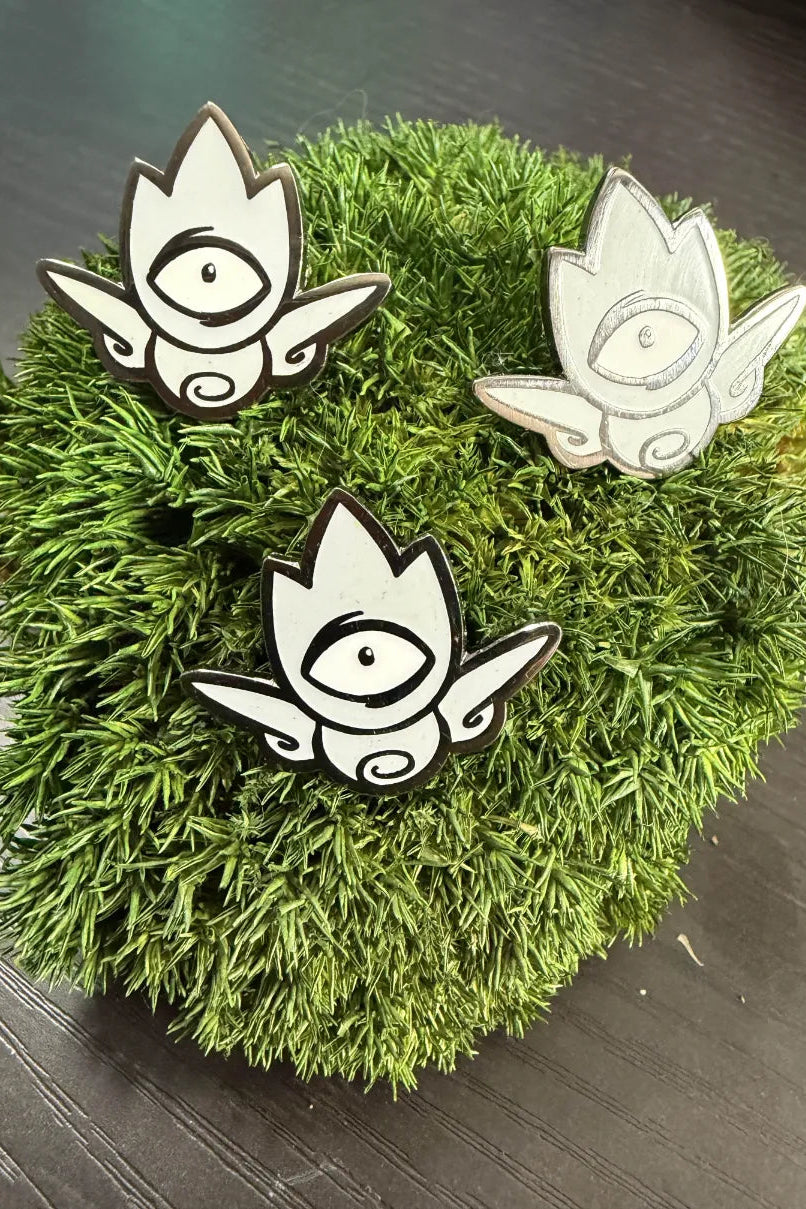 The Lore Keeper Pin Badge